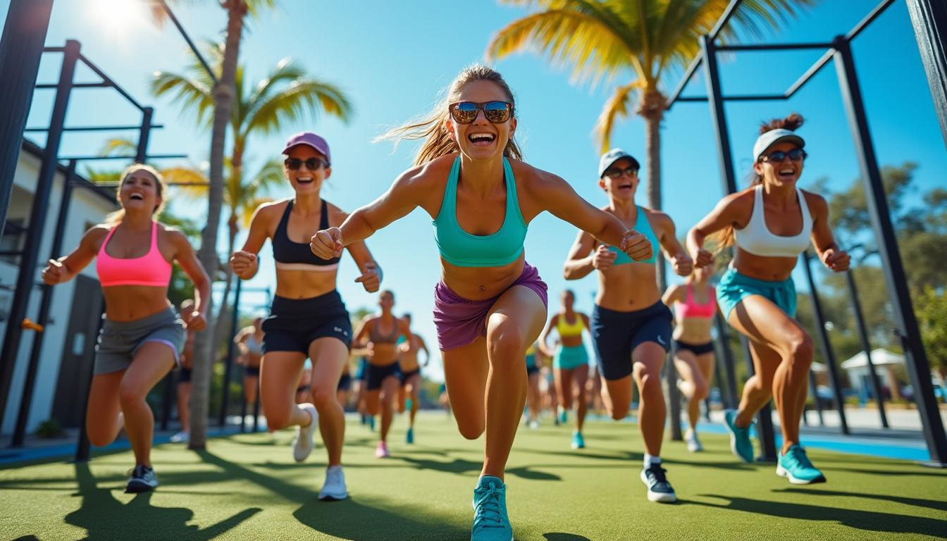 découvrez notre bootcamp dynamique à paris pour booster votre forme physique. rejoignez nos séances intenses dans une salle de sport moderne, où nos coachs expérimentés vous aideront à atteindre vos objectifs de fitness dans une ambiance motivante. inscrivez-vous dès maintenant et transformez votre corps !