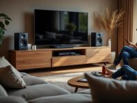 découvrez comment un meuble tv ipod iphone avec enceintes intégrées transforme votre expérience de divertissement en alliant fonctionnalité et design. profitez d'un son de qualité supérieure tout en organisant vos appareils multimédias avec style.