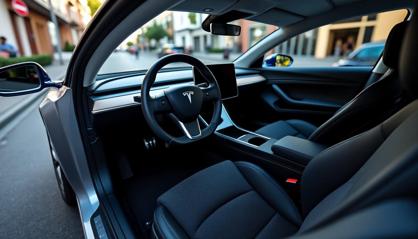 Innovations technologiques de la Tesla Model 3 d’occasion qui séduisent