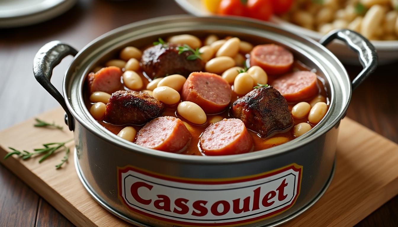 découvrez notre sélection du meilleur cassoulet en conserve, disponible en ligne. profitez d’un plat authentique qui marie tradition et modernité pour régaler vos papilles en toute simplicité !
