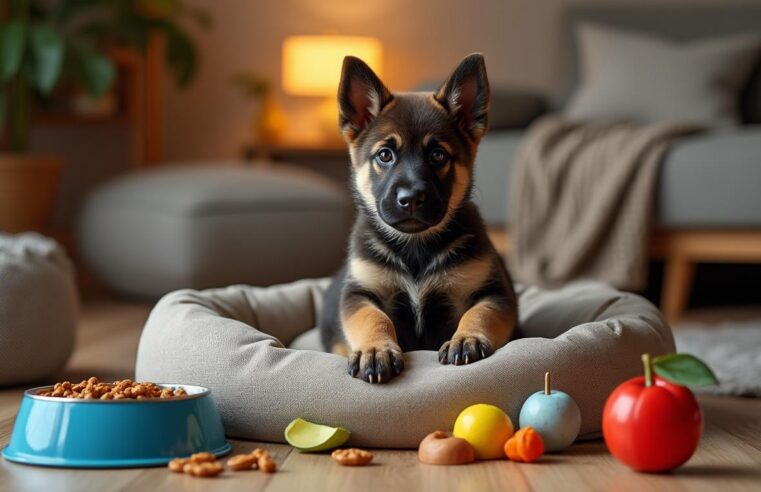 Les besoins essentiels d’un chiot malinois de 2 mois pour un développement optimal