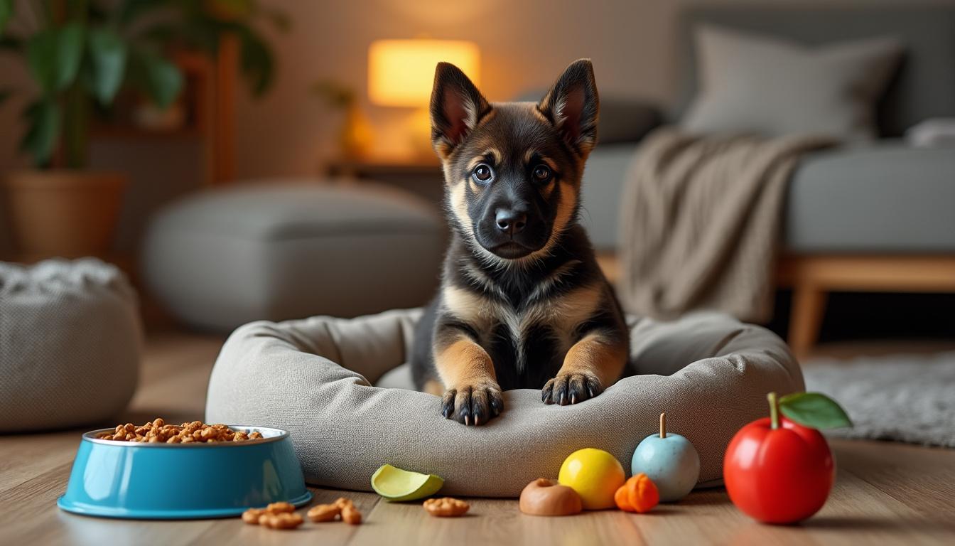 Les besoins essentiels d’un chiot malinois de 2 mois pour un développement optimal