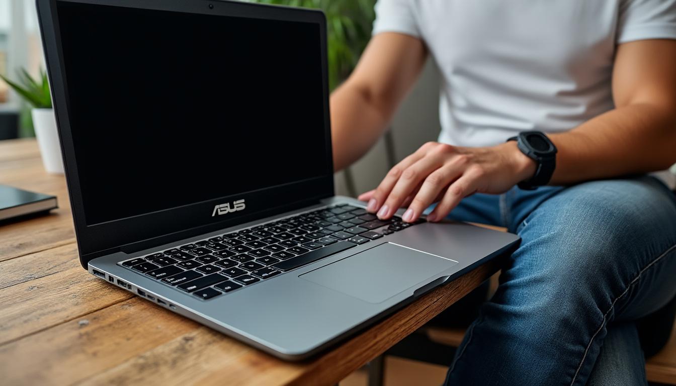 Les causes les plus fréquentes d’écran noir sur PC portable Asus
