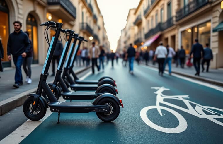 Règles pour une conduite sûre des trottinettes électriques en libre-service à Marseille