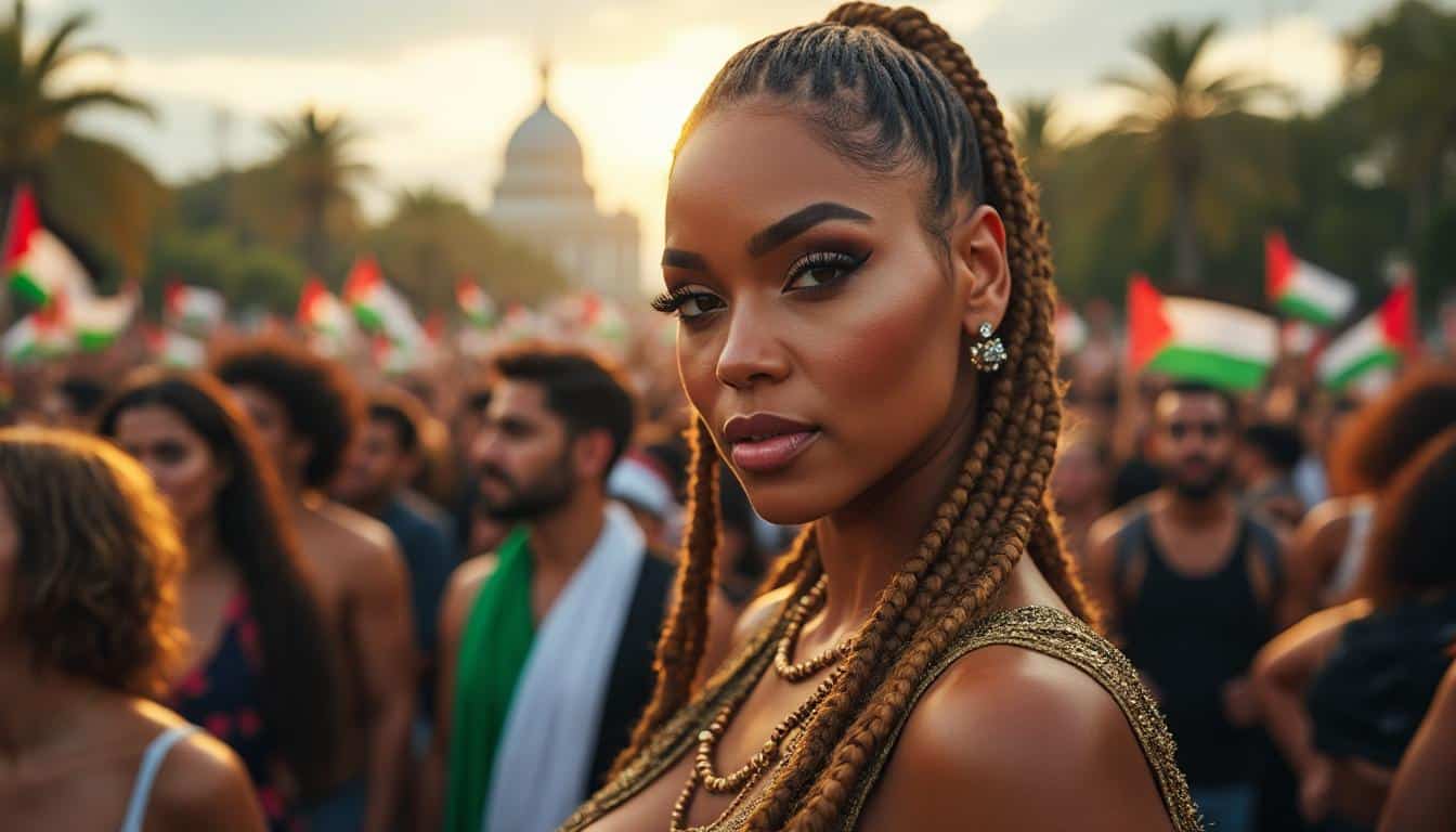 L’engagement de Beyonce supporte la Palestine : une voix puissante dans la lutte