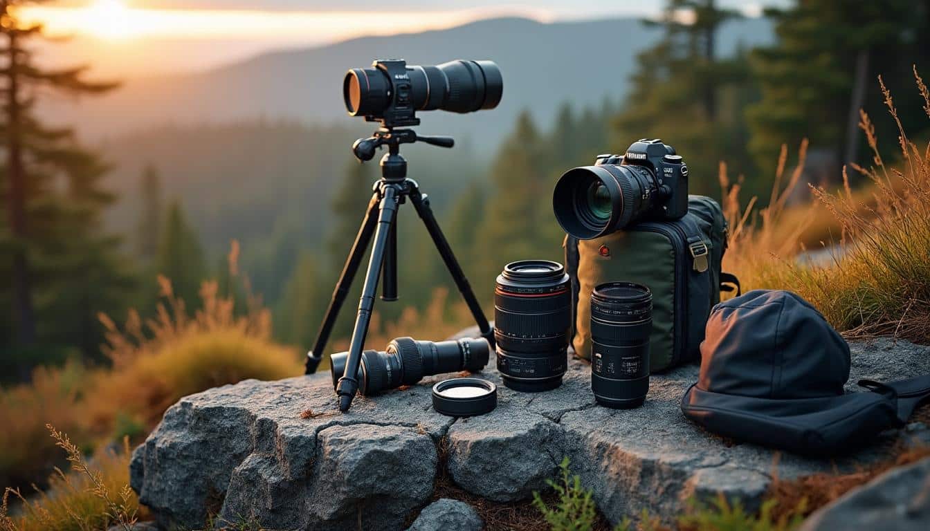 Équipements indispensables pour photographier le brame du cerf comme un pro