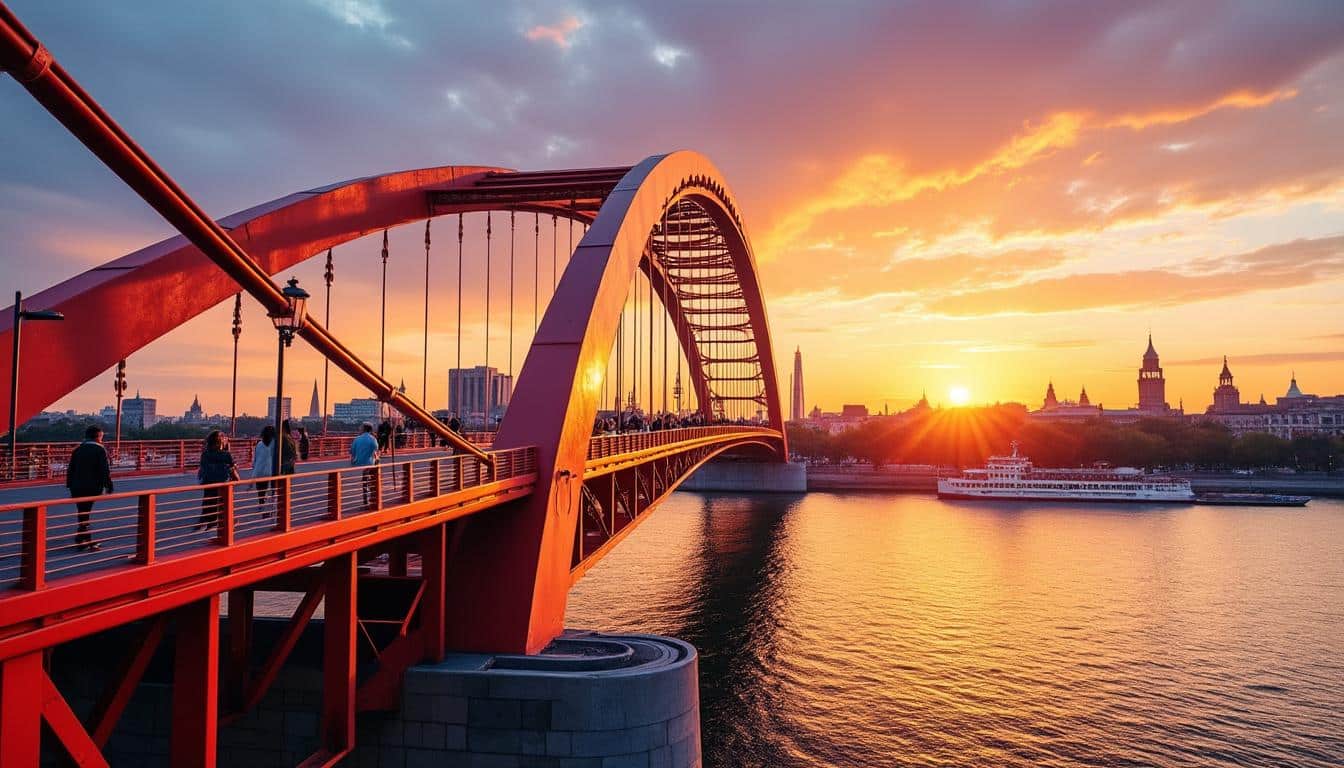 découvrez une promenade inoubliable autour du golden gate à berlin, en allemagne, mêlant histoire, culture et paysages urbains uniques pour une expérience captivante.
