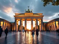 découvrez une promenade inoubliable autour du golden gate à berlin, allemagne, et explorez les sites emblématiques, l'histoire captivante et les vues magnifiques de cette région unique.