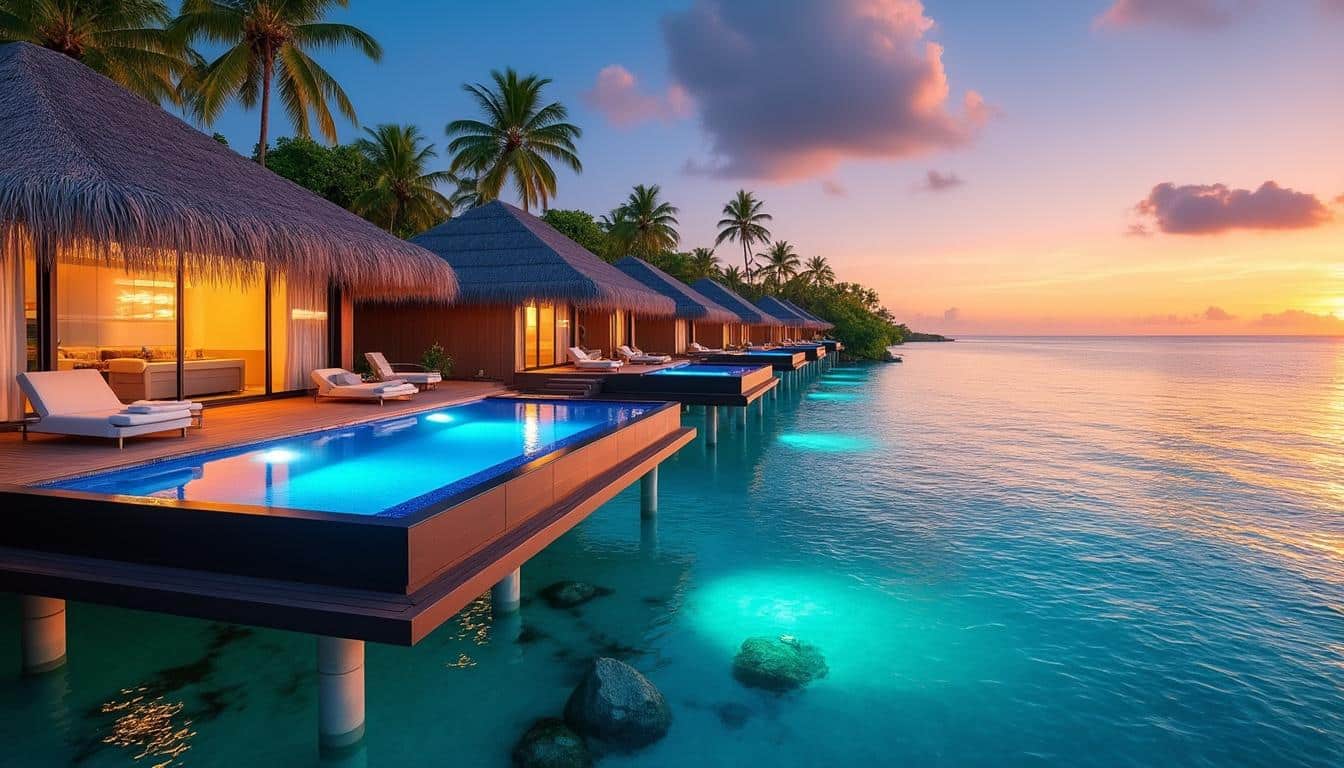 explorez les hôtels 6 étoiles aux maldives et vivez une expérience unique de luxe, d'élégance et de confort au cœur d'un paradis tropical inégalé.
