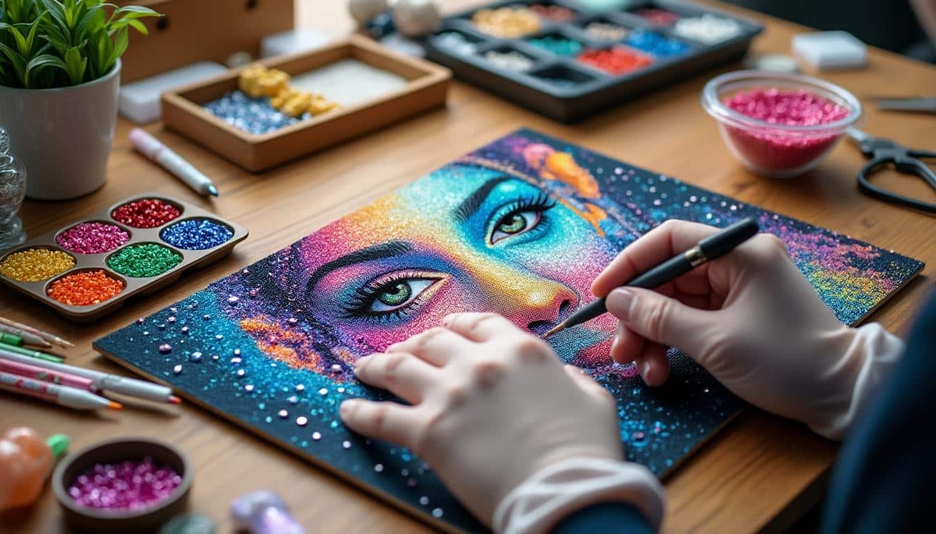 FAQ sur les diamond paintings pour en faire : tuto