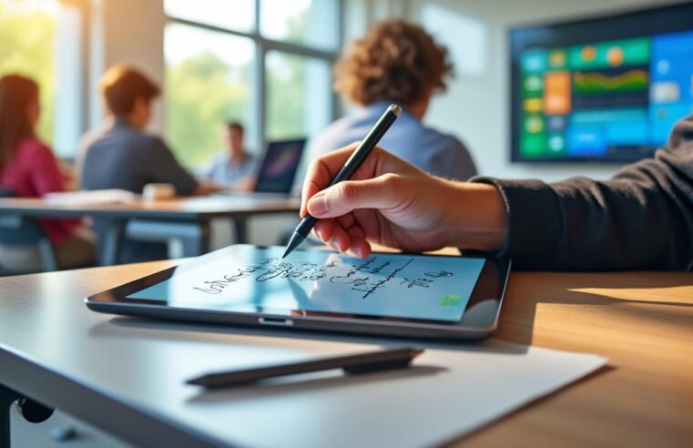 Les avantages d’une tablette tactile Microsoft pour prise de notes en classe