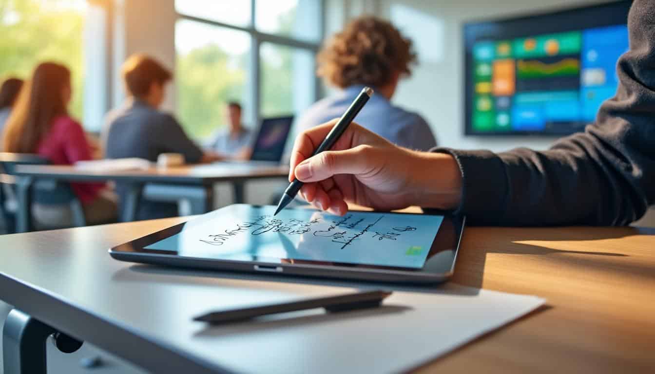 Les avantages d’une tablette tactile Microsoft pour prise de notes en classe