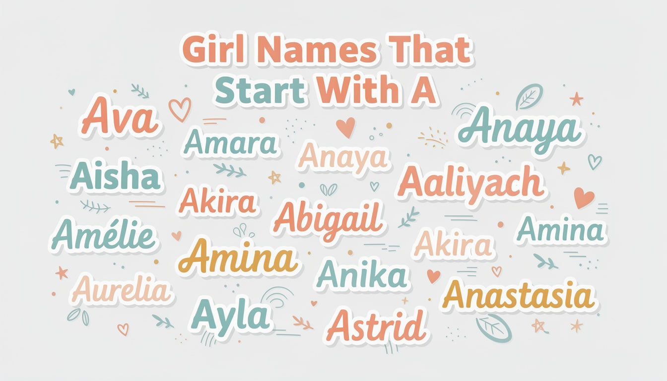 découvrez notre guide complet avec une liste exhaustive de prénoms de fille commençant par la lettre a, pour vous aider à choisir le prénom parfait.