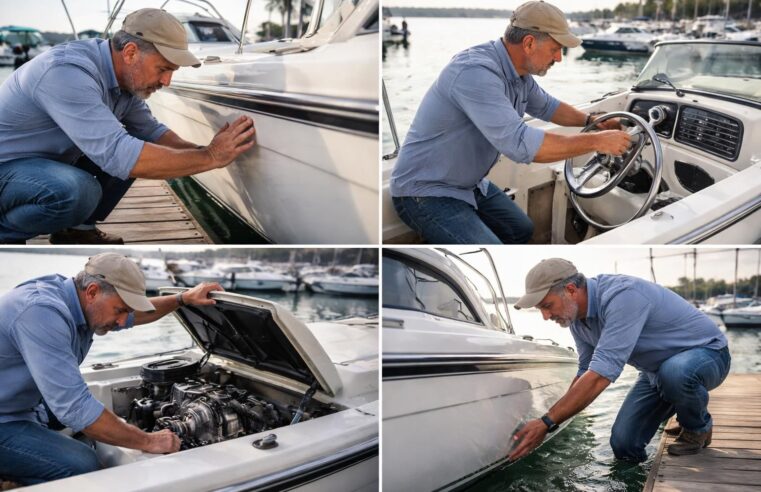 Bateau à vendre d’occasion : les 5 tests à faire avant signature