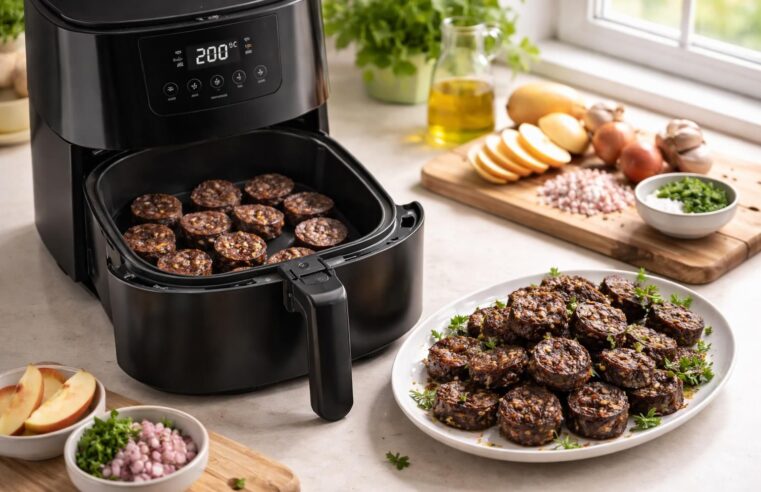 Comment préparer du boudin noir au Air Fryer en moins de 20 minutes