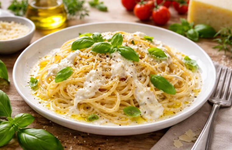 Découvrez la recette de pâtes Stracciatella qui ravira vos convives