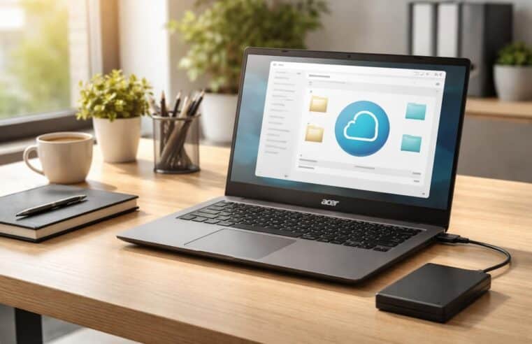 Guide : sauvegarde avant réinitialisation sur Acer