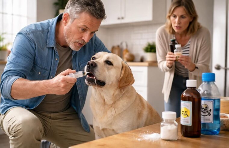 Les erreurs à éviter quand vous apprenez comment faire vomir un chien qui a mangé une chaussette