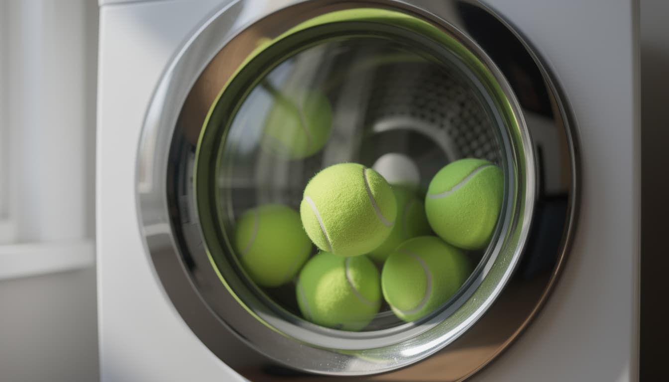 découvrez des alternatives efficaces à la balle de tennis pour améliorer le lavage en machine et préserver vos vêtements.