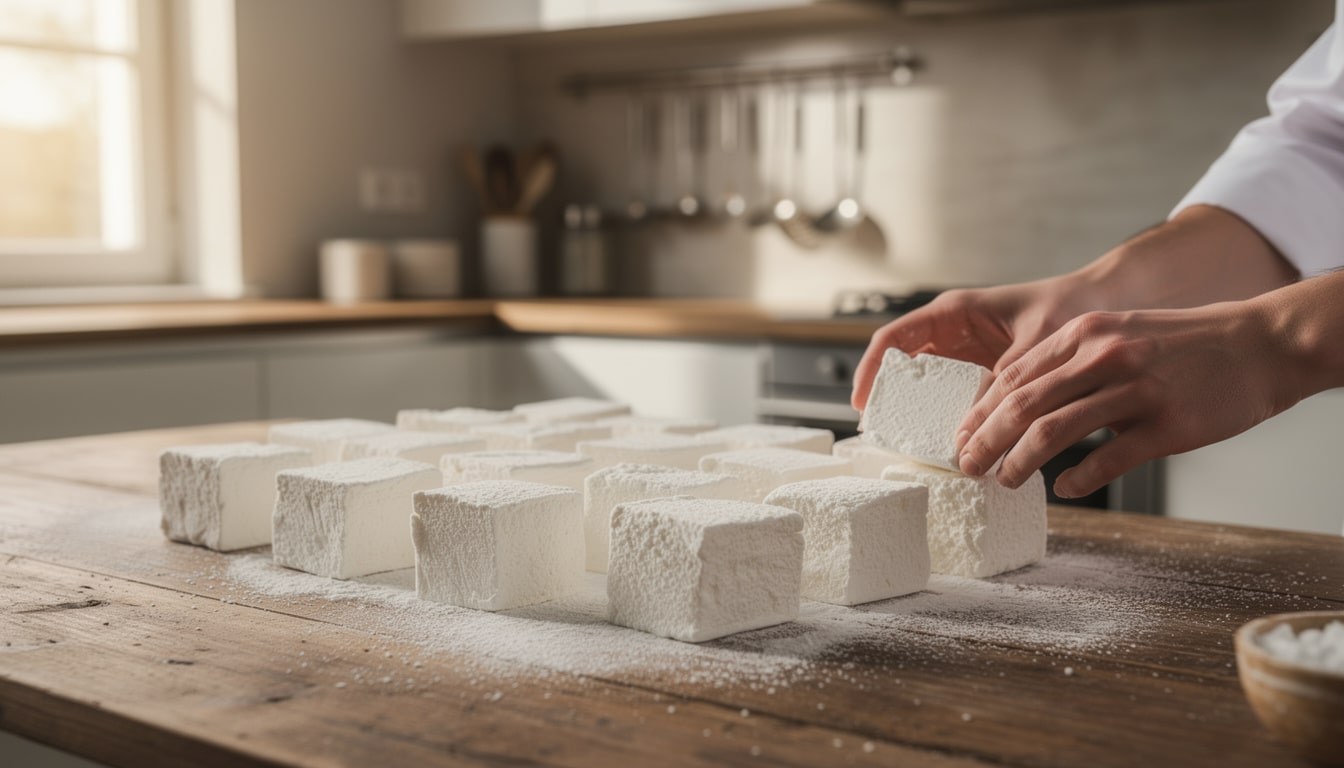 découvrez la recette gourmande de la guimauve de cyril lignac à faire facilement chez vous. un délice sucré pour régaler petits et grands !