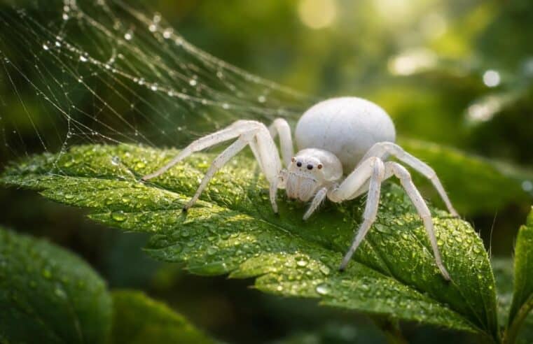 Pourquoi les araignées blanches en France attirent-elles l&rsquo;attention ?