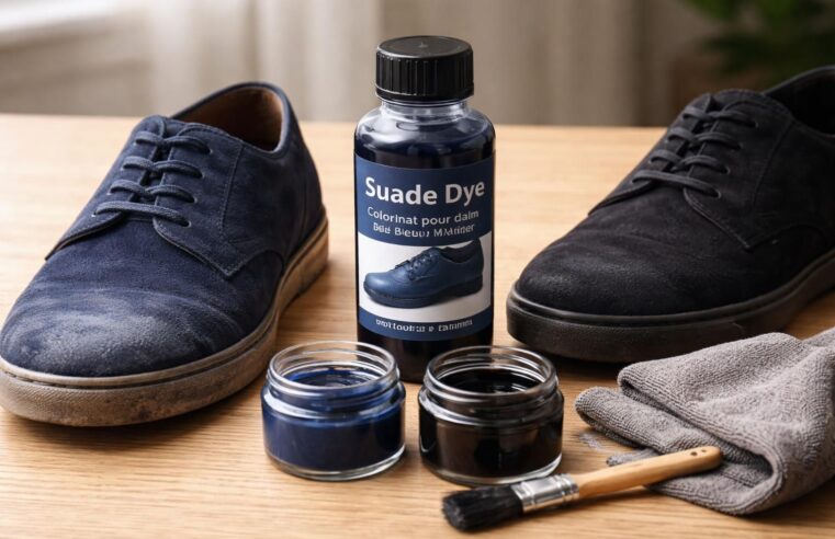 Colorant pour chaussure en daim : comment raviver un bleu ou un noir