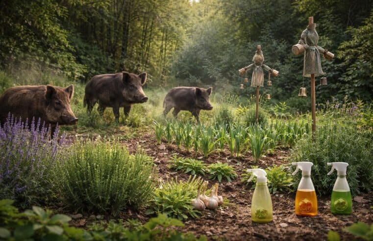 Comment faire fuir des sangliers avec des répulsifs écologiques et efficaces