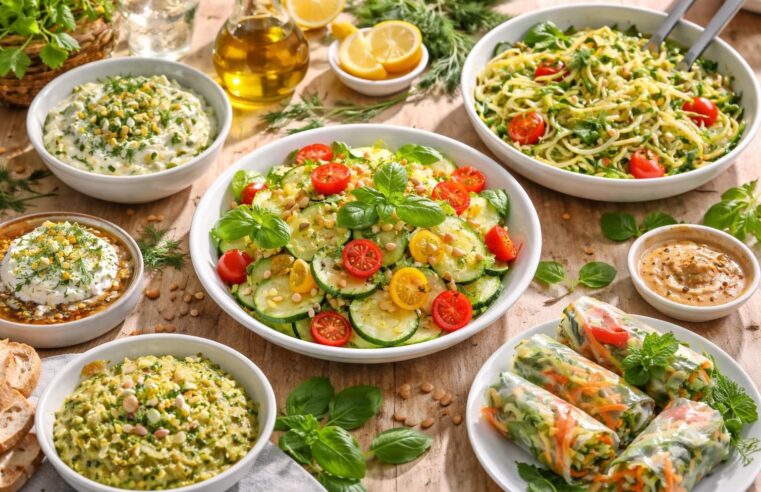Comment intégrer la courgette crue comestible dans vos recettes estivales