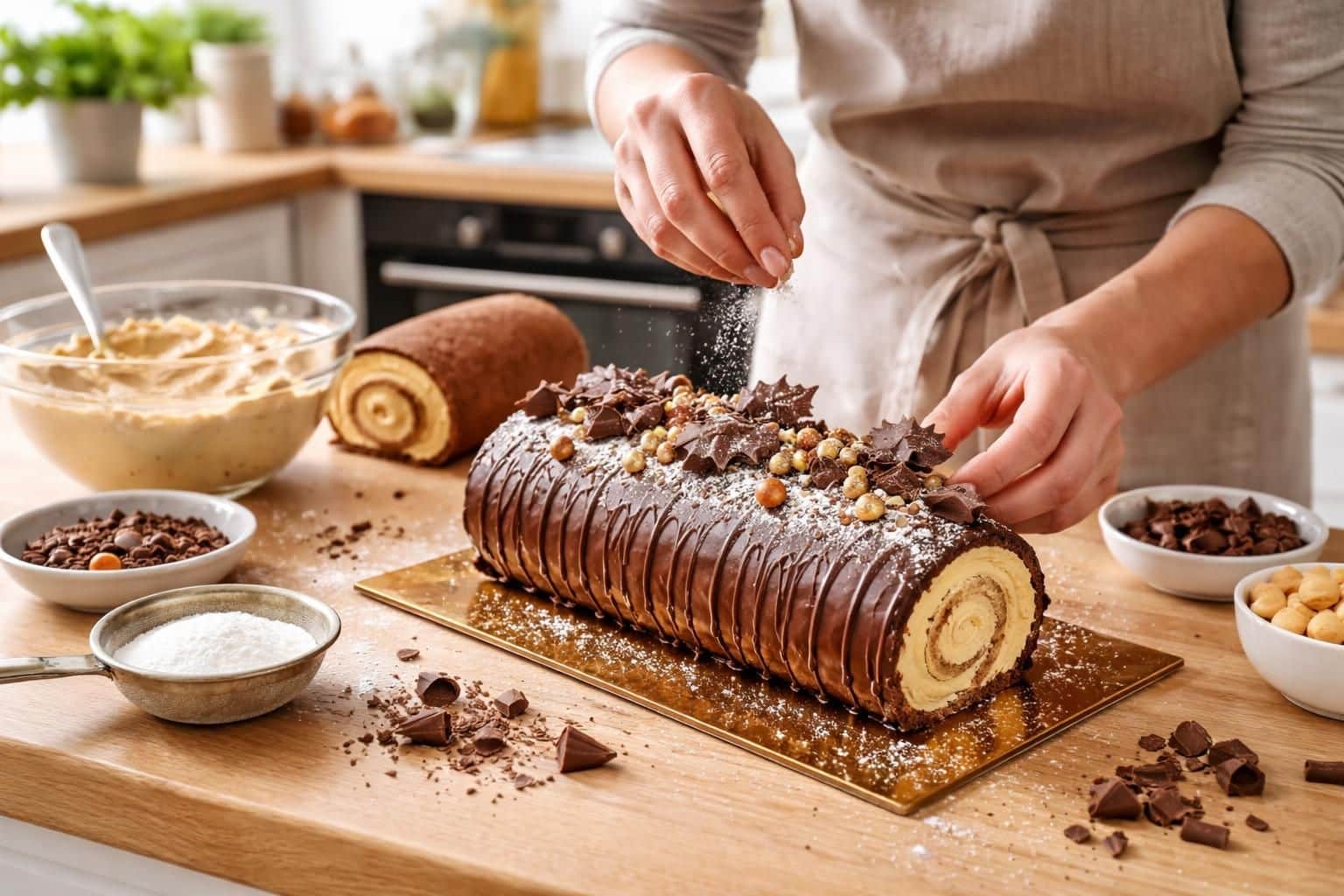 Comment réaliser une bûche de Lignac en un rien de temps