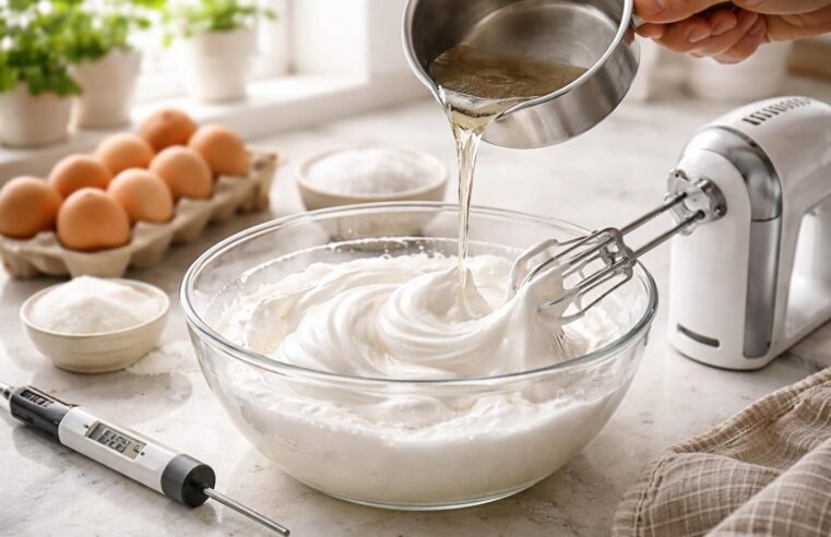 Comment réussir la meringue italienne à tous les coups ?