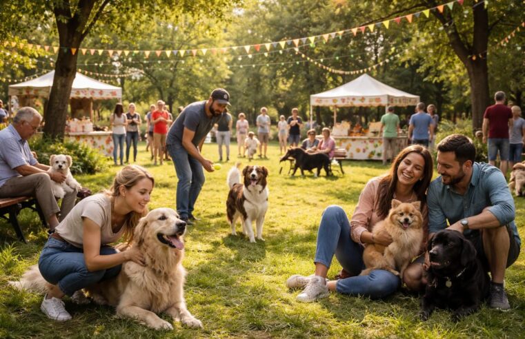 La fête des chiens : un moment de partage entre maîtres et animaux