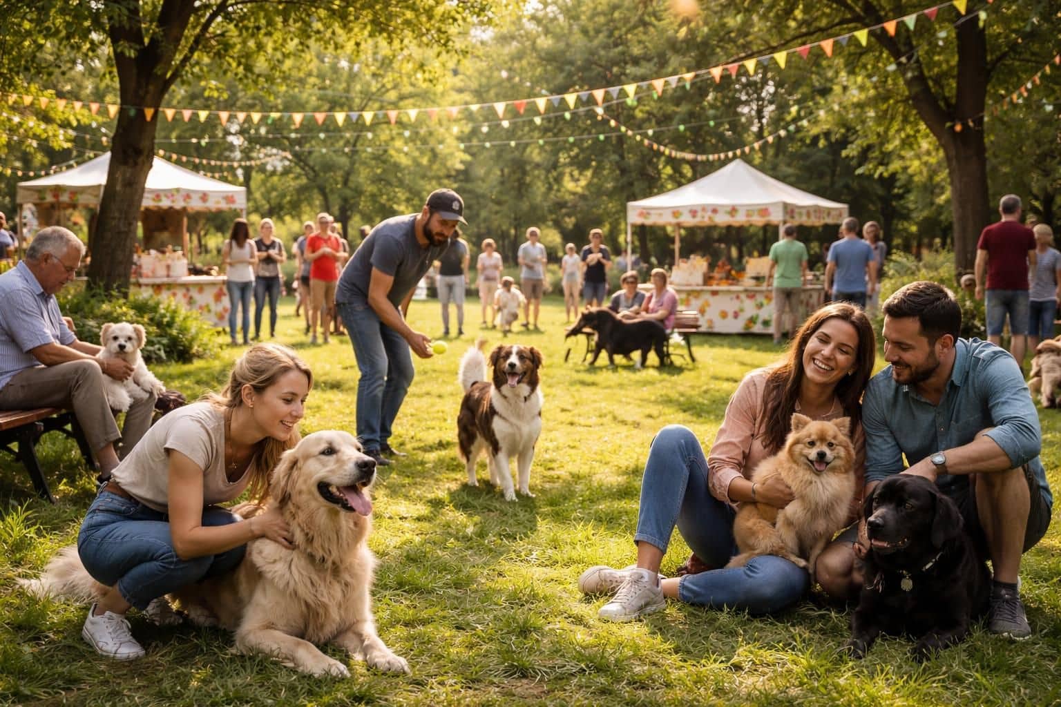 découvrez la fête des chiens, une célébration unique dédiée au bonheur partagé entre maîtres et animaux, remplie d'activités ludiques et de moments de complicité.