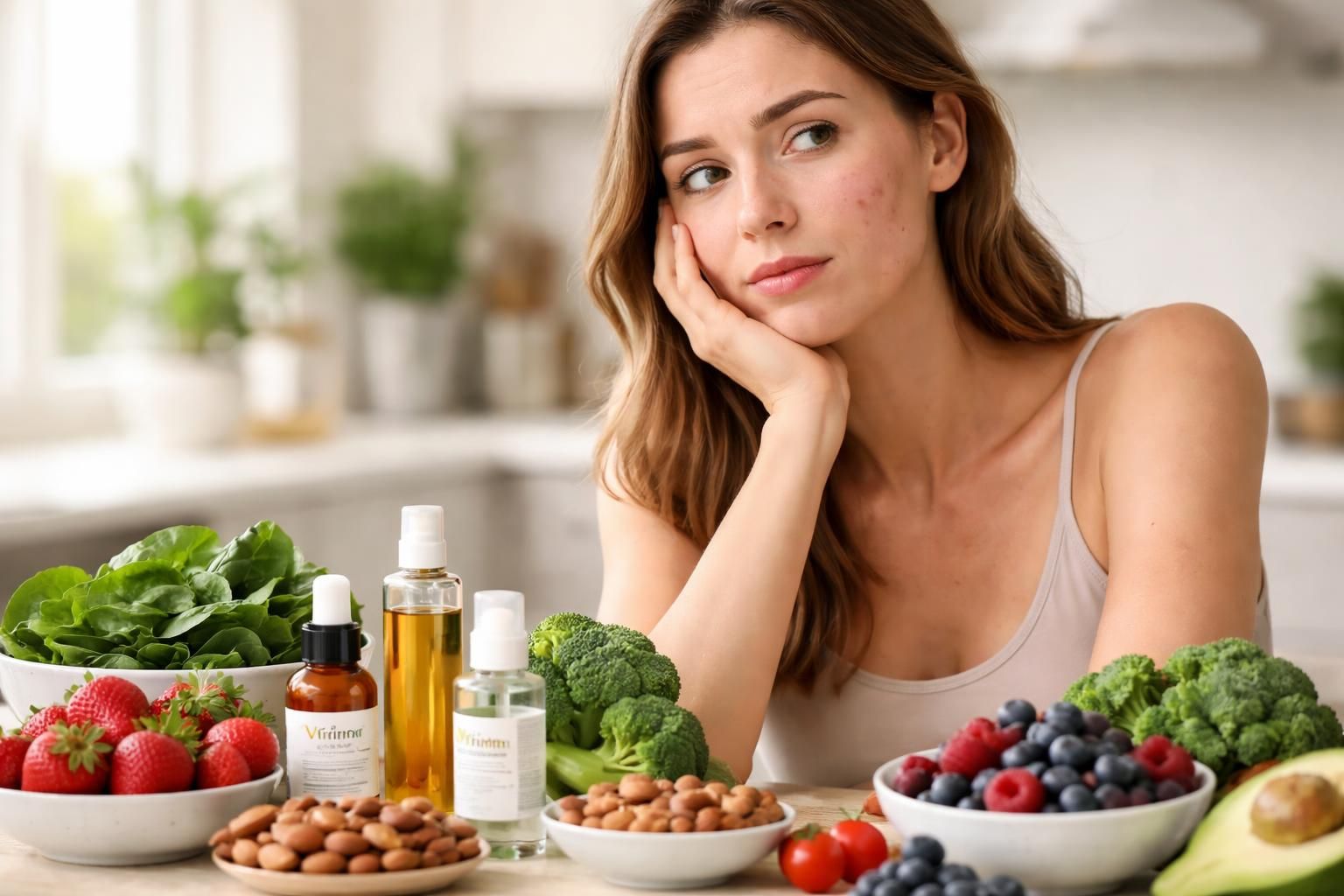 Le collagène me donne des boutons : les alternatives à envisager
