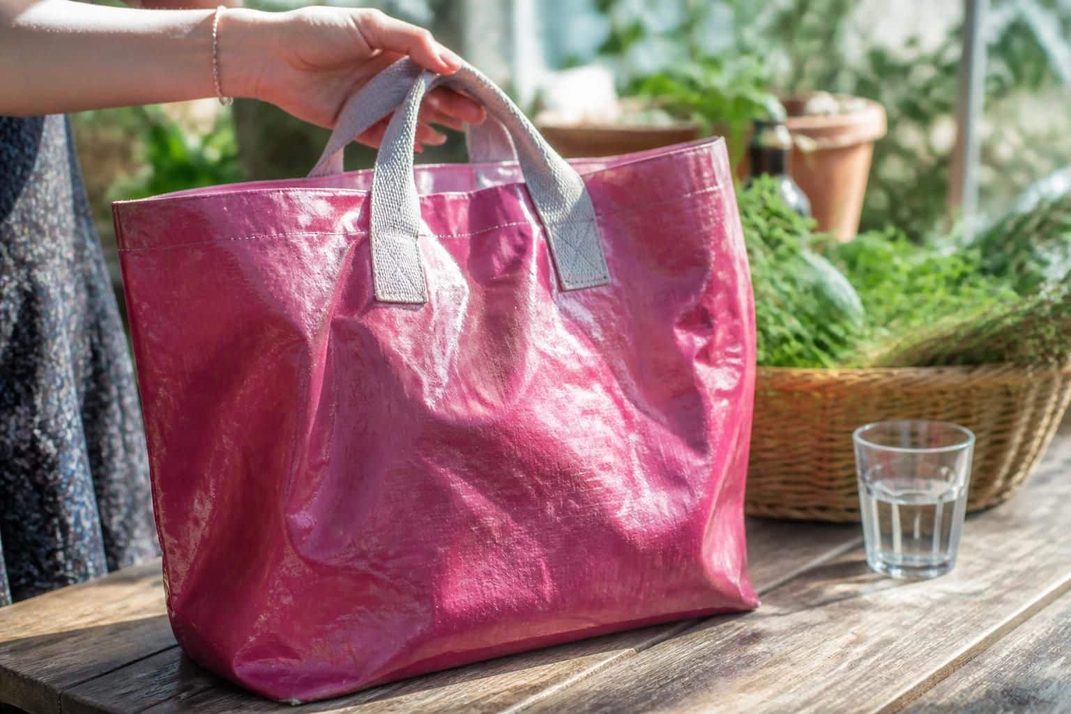 découvrez les avantages d'un cabas en toile cirée colorée pour vos sorties : style, praticité et imperméabilité réunis pour vous accompagner partout.