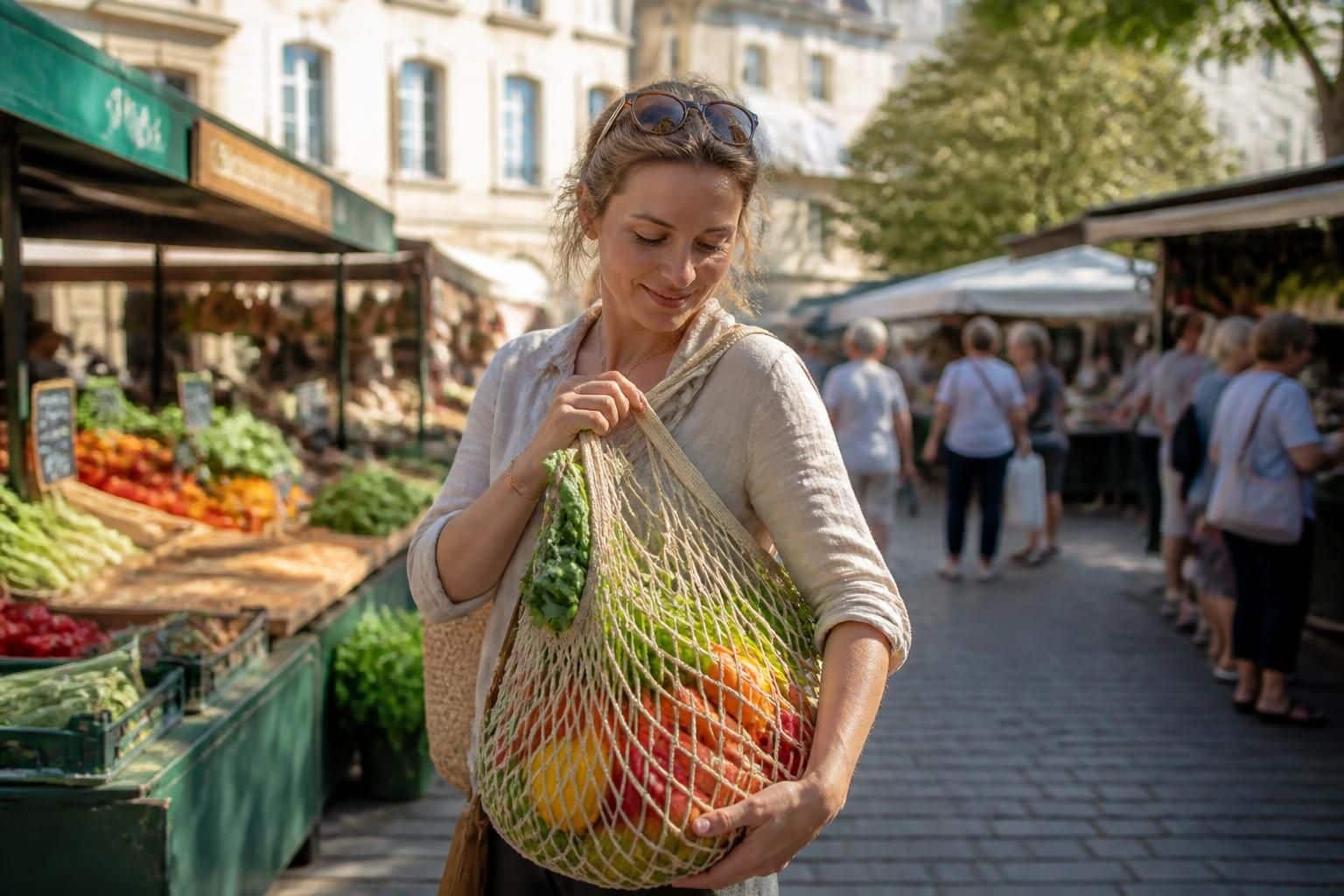 Pourquoi opter pour des cabas en filet de pêche recyclé pour vos courses ?
