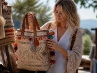 découvrez nos conseils pour choisir le sac cabas bohème avec pompons parfait, alliant style et tendance pour sublimer votre look au quotidien.